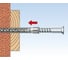 Фасадный дюбель с шурупом Fischer SXRL 10х140 T 25 шт коробка 141363 3