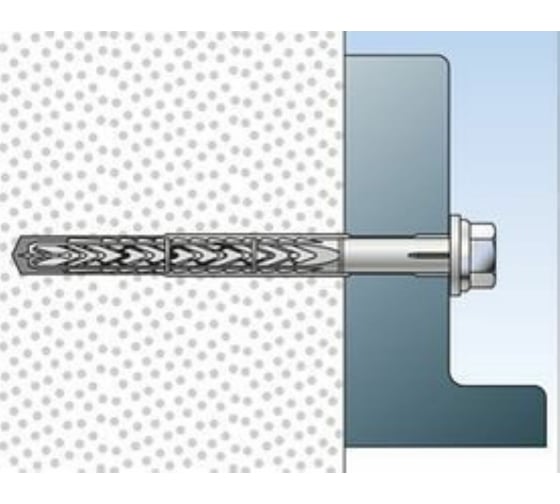 Фасадный дюбель с шурупом Fischer SXRL 10х120 T 4 шт пакет 141362