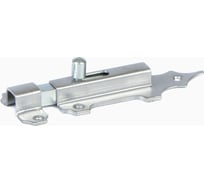 Задвижка-шпингалет Дверной страж №1-малый (серебро) Г812