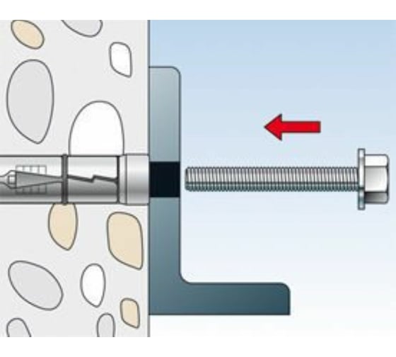 Анкер Fischer FWB 8 S 2 шт пакет 141302