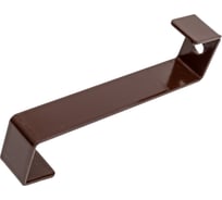 Крючок на дверь мебели навесной Аллюр КДН-1 (20x20) коричневый 2 шт. 15486