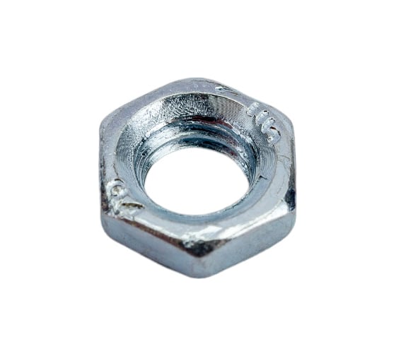 Гайка ZAMETAL низкая, шестигранная М 5 DIN 439, оц., 1000 шт ZA511744