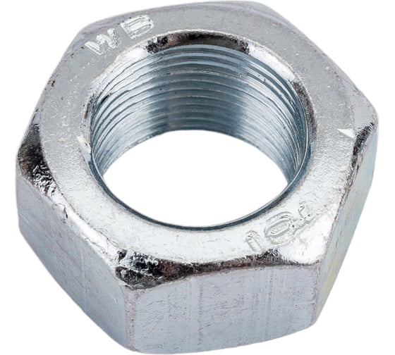 Гайка ZAMETAL М24х1,5 пр. 8.0, DIN 934, оц., 50 шт ZA516626