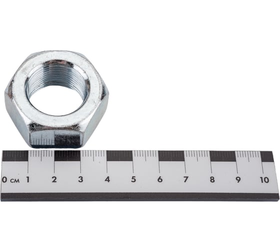 Гайка ZAMETAL М24х1,5 пр. 8.0, DIN 934, оц., 50 шт ZA516626