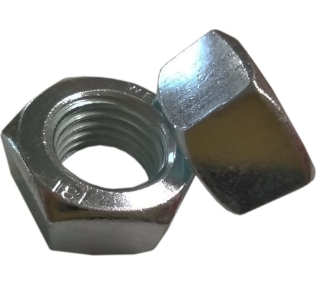 Гайка ZAMETAL М20х1,5 пр. 10.0, DIN 934, оц., 100 шт ZA516572