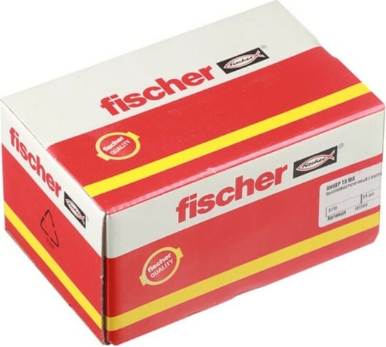 Высоконагрузочный анкер с болтом Fischer TA M8 S/10 25 шт коробка 141390