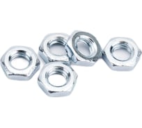 Гайка ZAMETAL низкая, шестигранная М4 DIN 439, оц., 1000 шт ZA511737