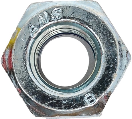 Гайка ZAMETAL самокон., высокая М10 пр. 8.0, DIN 982, оц., 500 шт ZA518651