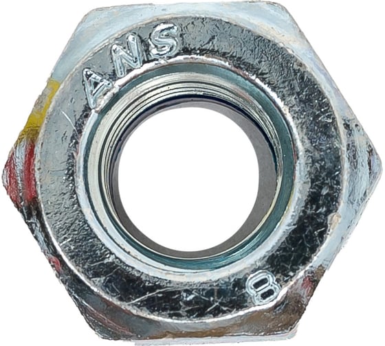 Гайка ZAMETAL самокон., высокая М10 пр. 8.0, DIN 982, оц., 500 шт ZA518651 1
