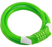 Велосипедный замок НОРА-М №31 размер - ф 10 х 1000 мм, зеленый 18308