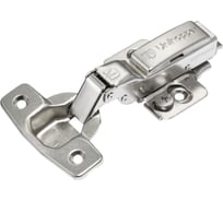 Петля MF 3D UNIHOPPER с доводчиком, полунакладная, 45 мм, с декор. накладкой 20211v