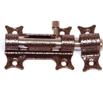 Засов накладной Дверной страж Оригинальный медь, с круглым ригелем г.С-Пб Д773