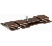 Засов накладной Дверной страж Классический медь, с плоским ригелем г.С-Пб L-150 мм Д804