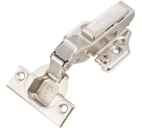 Петля MF Prima All-2-Way 3D, Clip-on, 30 с доводчиком, мягкий ход, никель, в сборе 18106v