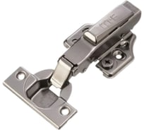 Петля MF Prima All-2-Way 3D, Clip-on, накладная, с доводчиком, мягкий ход, черный никель, в сборе 18101v