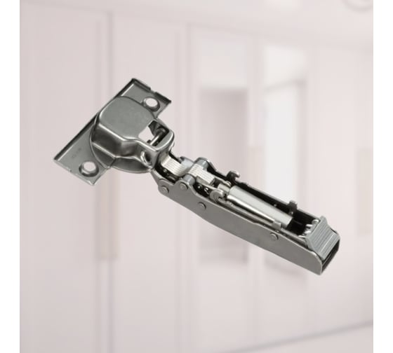 Петля MF Prima All-2-Way 3D, Clip-on, накладная, с доводчиком, мягкий ход, черный никель, в сборе 18101v
