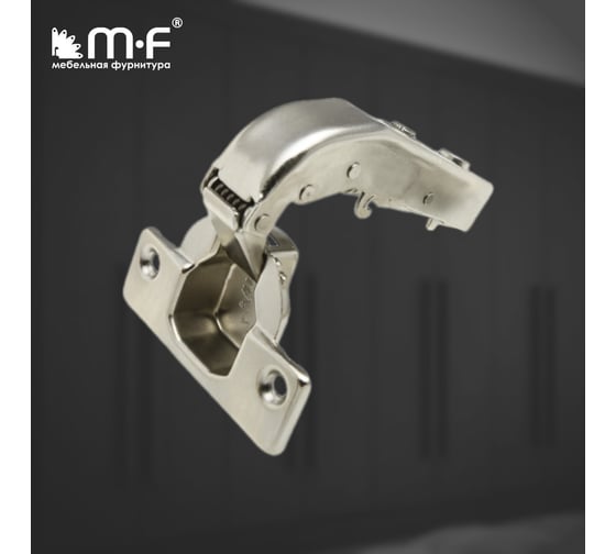 Петля MF Prima, Clip-on угловая 90 с доводчиком 10305v