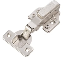 Петля MF Prima Top 3D, 45 мм, Clip-on, накладная с доводчиком, мягкий ход, никель, в сборе, H=0 18200v