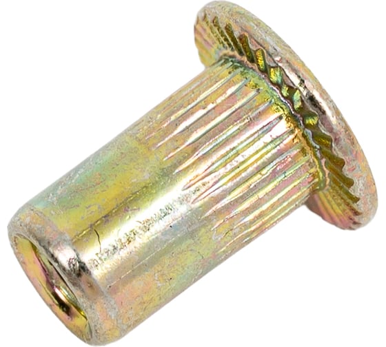 Заклепка резьбовая SORREX стандартный бортик с рифлением М3x9 (250 штук) PZW M3 250
