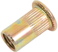 Заклепка резьбовая SORREX стандартный бортик с рифлением М5x13 (100 штук) PZW M5 100