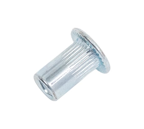 Заклепка резьбовая SORREX стандартный бортик с рифлением М3x9 (100 штук) PZW-W M3 100