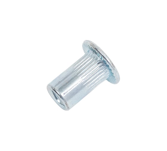 Заклепка резьбовая SORREX стандартный бортик с рифлением М3x9 (100 штук) PZW-W M3 100 1