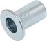 Заклепка резьбовая SORREX стандартный бортик с рифлением М3x9 (100 штук) PZW-W M3 100 2