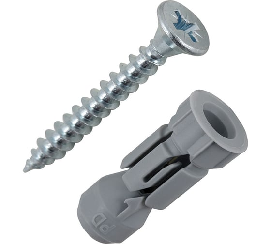 Дюбель для г/к с шурупом Fischer PD 12 S 50 шт пакет 127149