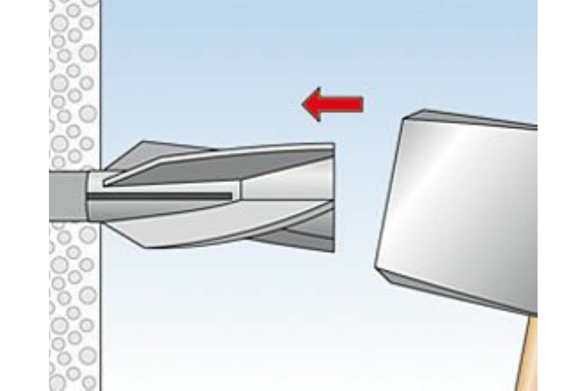 Дюбель для газобетона GB 14