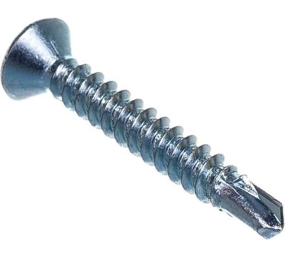 Саморез ЦКИ DIN7504-O JP82 4.2x13 сверлоконечный, цинк, PH2, 50 шт. 545400733 1