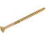 Саморез по дереву INFIX с фрезой, потайной, 5x80, желтый цинк, TX25 50 шт. 660980733 2