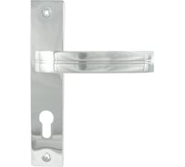 Дверная ручка на планке НОРА-М 106-70 мм, хром 16992