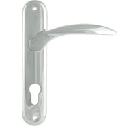 Дверная ручка на планке НОРА-М 94-70 мм, хром 9399