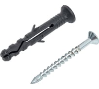 Дюбель гвоздь ВИРТУОЗ 6x40 потайной бортик - 100 шт П-32342