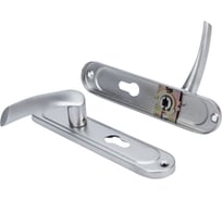 Дверная ручка на планке НОРА-М EW 710-55 мм, мат.хром 16967