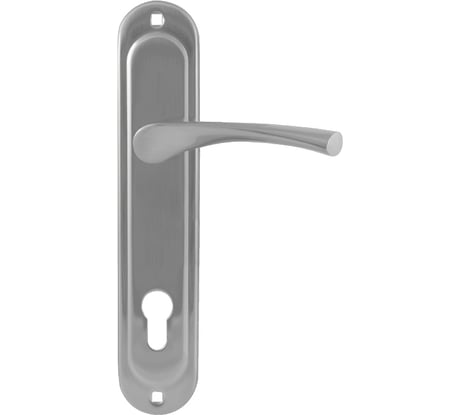 Дверная ручка на планке НОРА-М EW 710-70 мм, мат. хром 16975