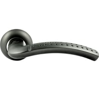 Дверная ручка НОРА-М 96А AL графит 17099