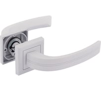 Дверная ручка НОРА-М 106К AL белый 17237