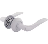 Дверная ручка НОРА-М 105А AL белый 17236