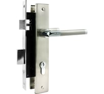 Врезной замок НОРА-М N 108-85 К матовый хром 17095