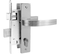 Врезной замок НОРА-М N 106-70 Л хром 16993