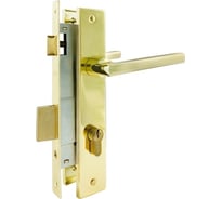 Врезной замок НОРА-М N 108-85 К золото 40мм 17135