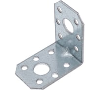 Пластина перфорированная ЦКИ угловая 50x50x35x2.0 усиленная Ц 5 шт 647950733