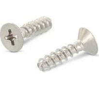 Саморез для пластика ЦКИ потайной притупленный ART.9090 3x12 A2 Ph1 10 шт 732980733