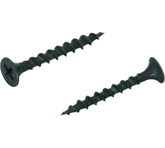 Саморез гипсокартон-дерево ЦКИ C55F 3.5x55 фосфатированный 50 шт 620680733 1