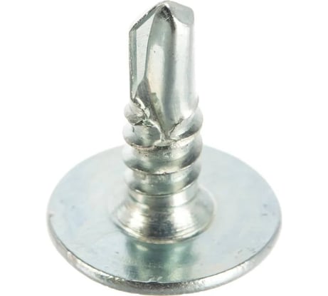 Саморез для металла с прессшайбой ЦКИ 4.2x25 сверлоконечный Ц 50 шт 620820733