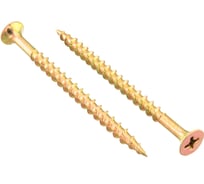 Саморезы по дереву BOWT желтые 3,9х64 10 шт Z02244