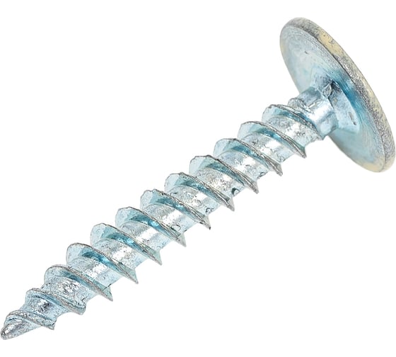 Саморез с прессшайбой Rizzel ПШ 4,2х25, RAL 1014, 500 шт. 00000308256 1