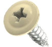 Саморез с прессшайбой Rizzel ПШ 4,2х16, RAL 1015, 1000 шт. 00000308282