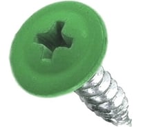 Саморез с прессшайбой Rizzel ПШ 4,2х16, RAL 6002, 1000 шт. 00000308488